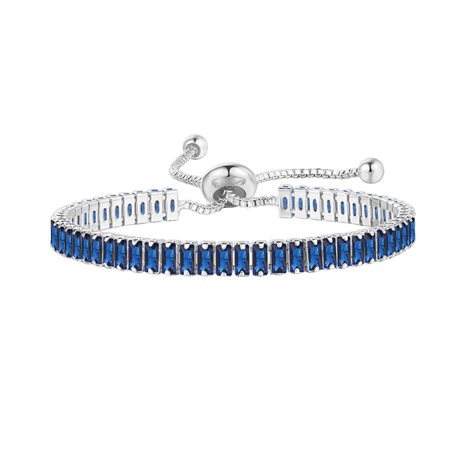 thumbnail image 2 of Pulsera de la boda de la pulsera de tenis de deslizamiento de regalo de las mujeres pulseras, 2 of 2